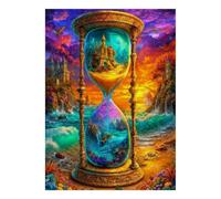 Hourglass Castle Ocean 1000pcs For Adults Mini Puzzle Challenging
