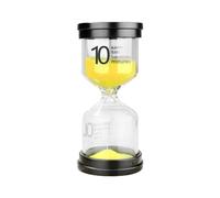 hourglass， Hourglass Sand Timer, 1/3/5/10/15/20/30/45/60 Minutes Watch Sandglass Cook Clock Gift Home Decor(10 Minues)