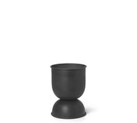 Ferm Living Hourglass flower pot extra small Ø21 cm Black-dark grey