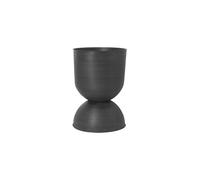Hourglass Jar Large Black