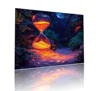 Hourglass Jigsaw Puzzles for Adults Difficult 200 pieces Abstract Adult Kids Toddler Puzzle Age 4-6 Mini 5-8 Year Olds Jigsaws Learning Educational Challenge Toys, Home Decoration Gifts 25x35cm t-867
