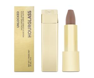 Hourglass Nude Lipstick Neutral Unlocked Satin Creme Nude 302 Tide Hydrates