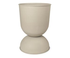 Hourglass Pot Beige S