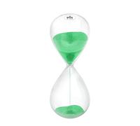 Hourglass Sand Timer 2 Minutes, High Turquoise Sand Clock 2 Min, Hand Blown Sand Watch Two Minutes, Large Hour Glass Sandglass, Reloj de Arena for Home Yoga Game Decor
