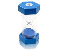 Hourglass Sand Timer, Sand Timer, Coloured Sand Timers for Children, Kitchen Timer Child Game Toy, Home Office Decoration, Visual Timer, 20 Minutes, Blue