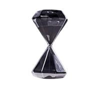 Hourglass Sand Timer Transparent Diamond-Shape Wear-Resistance Desktop Decoration For Living Room Bedroom Decor