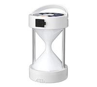 Hourglass Solar Camping Lamp Portable Emergency Light with 4 Lighting Modes USB Charging Phone Function for Mountaineering Fishing