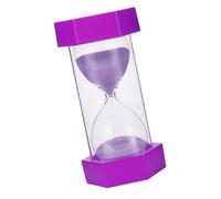 Hourglass Timer 10 Minute Visual Kitchen Timer Purple Hourglass Sand Clock 6.5 * 13 cm Student Study Hourglass Time Management Shower Brushing Teeth Home Office Decoration Present Giving