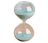 Hourglass Timer,Hourglass,Sand Timer,45/60 Minutes Timer Portable Sand Timer Large,Colorful Sand Glass Sandglass Hourglass Timer Clear Smooth Glass Measures Home Desk Decor(11 Colors) (Color : 1 Gree