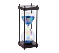 Hourglass Timer 30 Minutes, Color Vintage Sandglass 30 Minute Timer Wooden Frame Decorative Sand Clock Timer for Kitchen Office Bedroom, Retro Fashion Home Decorations, Gift for Women