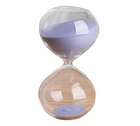 Hourglass Timer,Hourglass,Sand Timer,45/60 Minutes Timer Portable Sand Timer Large,Colorful Sand Glass Sandglass Hourglass Timer Clear Smooth Glass Measures Home Desk Decor(11 Colors) (Color : Purple