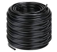 Hourleey Blank 200 FT Distribution Tubing Irrigation Drip Hose, 1/4 Inch Drip Line