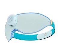 Housbay Sleep Mask with Sound Machine, Blackout Eye Mask for Light & Noise Sensitive Sleepers, Blocks Snores & Morning Light, 3D Zero-Pressure Design for Side Sleepers - Ice Blue
