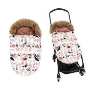 HOUSBAY Universal Buggy Sleeping Bag with Hood - Windproof and Waterproof - Suitable for Under 5 Degrees C