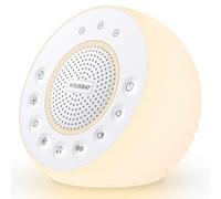 Housbay White Noise Machine for Babies with Night Light, White Noise Device for Newborns, 31 Soothing Sounds, Portable with Timer for Quiet Sleep