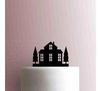 House Acrylic Cake Topper 3mm Thick Premium Laser Cut Cake Decoration for Birthday, Wedding, Baby Shower & Party Cakes Durable Reusable