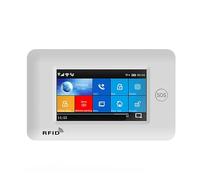 House Alarms Security System Burglar Home Security Alarm System 4.3 Inch Touch Panel WIFI GSM Wireless With Motion Sensor TUYA App Compatible(PG-106)