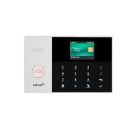 House Alarms Security System Tuya Wifi GSM Alarm System For Home Security With Wireless Siren Detector Support Smart Life App Control(A-105.)