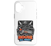 House All Night Beats Case for iPhone 16 Plus