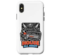 House All Night Beats Case for iPhone X/XS
