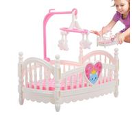 House Bed - Adorable Small Bed | Realistic Simulation Accessories Cartoon Decorations | Collectors Families Play Nursery Decor Claim Playy for the im