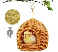 House Birds Cage - Breathable and Hanging Shelter All Year Round - Birdbed Cage Mountable | For Play And Rest Of Finches, Parrot, Parakeet, Australian Parakeet, Cockatiel, Nymph Cockatoo, Insep