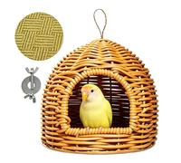 House Birds Cage, Breathable Hammock for All Seasons, Indoor House for Domestic Birds - for Sleeping and Resting: Nymphs, Finches, Parrots, Australian Parakeets, Lovebirds and Parakeets