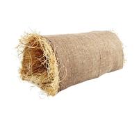House - Breathable Grass Nest Hideaway for Small Pets Natural Sleeping Tunnel Toy for Rabbits Indoor Outdoor Cosy Habitat for Small Animals Comfortable