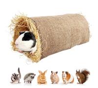 House, Breathable House, Natural Cozy Toy Tunnel for Sleeping Hiding and Playing for Pets Indoor and Outdoor
