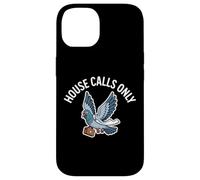 HOUSE CALLS ONLY Pigeon Briefcase Doctor Meme Humor Case for iPhone 14