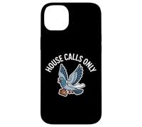 HOUSE CALLS ONLY Pigeon Briefcase Doctor Meme Humor Case for iPhone 14 Plus