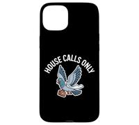 HOUSE CALLS ONLY Pigeon Briefcase Doctor Meme Humor Case for iPhone 15 Plus