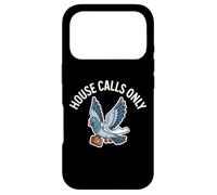 HOUSE CALLS ONLY Pigeon Briefcase Doctor Meme Humor Case for iPhone 17 Pro