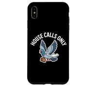 HOUSE CALLS ONLY Pigeon Briefcase Doctor Meme Humor Case for iPhone XS Max