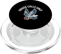 HOUSE CALLS ONLY Pigeon Briefcase Doctor Meme Humor PopSockets PopGrip for MagSafe