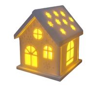 House Candle Mold, Christmas House Resin Mold | Led Candle Holder, Epoxy Resin Silicone Mold, Cartoon Village House Candle Holder Mold to Make a Decor