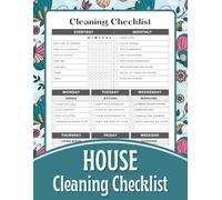 House Cleaning Checklist: A Useful and Presentable Organizer for Your Housekeeping Routine