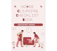 House Cleaning Checklist Book: Daily, Weekly & Monthly Chore Planner to Organize Home Tasks & Keep Your Space Sparkling