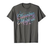 House Cleaning is Magical Therapy Cardio Janitor Crew Clean T-Shirt