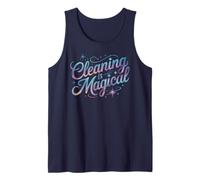 House Cleaning is Magical Therapy Cardio Janitor Crew Clean Tank Top