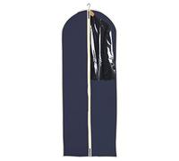 House Collection Garment Cover 60 x 137 cm, Blue Dustproof Covers, TNT for Clothes, Zipper Covers, Suit Covers for Tuxedo Jacket, Shirts, Skirts