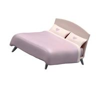 House Display Accessory 1/64 Miniature Resin Furniture Piece for Scene Decor and Soft Styling Accent Use
