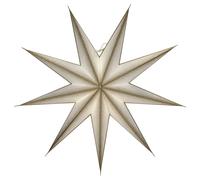 House Doctor - 9 Point Star Ø60cm, Off-white/Champagne - Offwhite