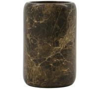 House Doctor - Able Toothbrush Holder Marble, Brown - Brown