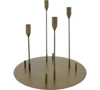 House Doctor - Advent Candle Stand Ø40x38 cm, Antique Brass - Brass