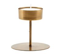 House Doctor Anit candle sticks antique brass 10 cm