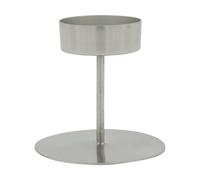 House Doctor Anit tealight holder Silver finish, Ø10.5x10 cm