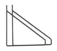House Doctor - Apart Wall Bracket 2 pcs, Black - Black