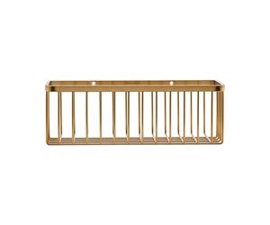 House Doctor Bath basket 11x28 cm Brushed brass