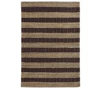 House Doctor - Block Rug 85x130 cm, Brown/Nature - Brown